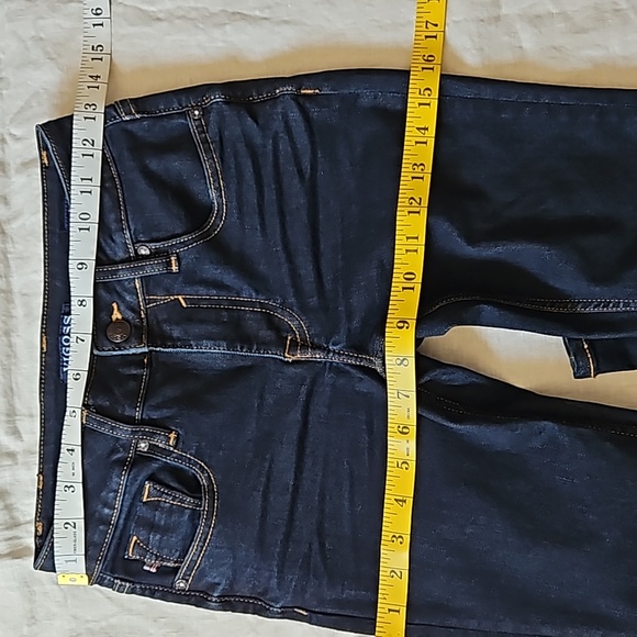 Vigoss Marley Super Skinny Jeans Mid Rise Dark Blue Wash Size W24 L29 - Picture 11 of 16